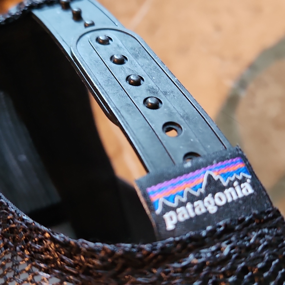 Patagonia Black Cap with Colorful Mountain Design Unisex - Picture 11 of 11